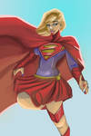Supergirl Beyond Supergirl Colors DAFC Burst! by J-BIRDSPRINGS on ...
