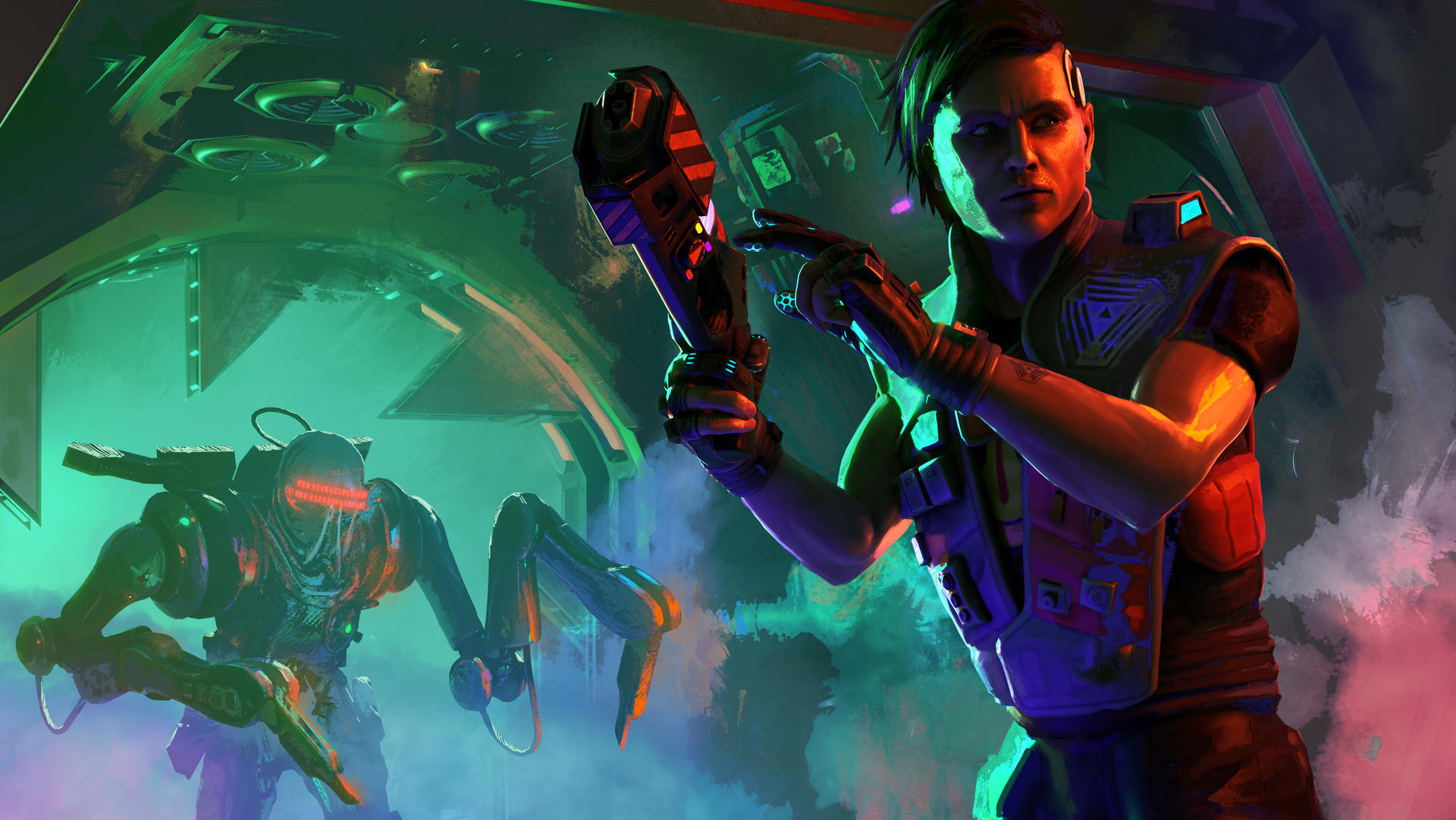 System Shock Hackerman System Shock Remake (2023) - Hacker Key Art by Hotripak on DeviantArt