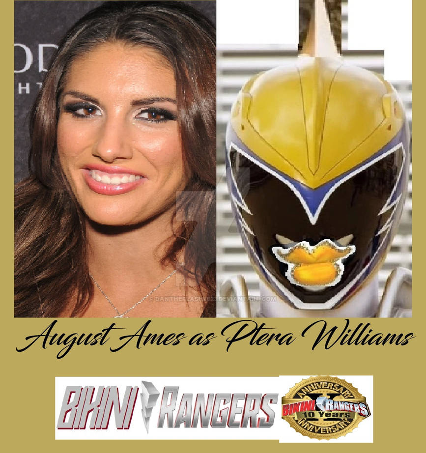 Bikini Rangers Dino Fusion-August Ames by dantheflash2023 on DeviantArt