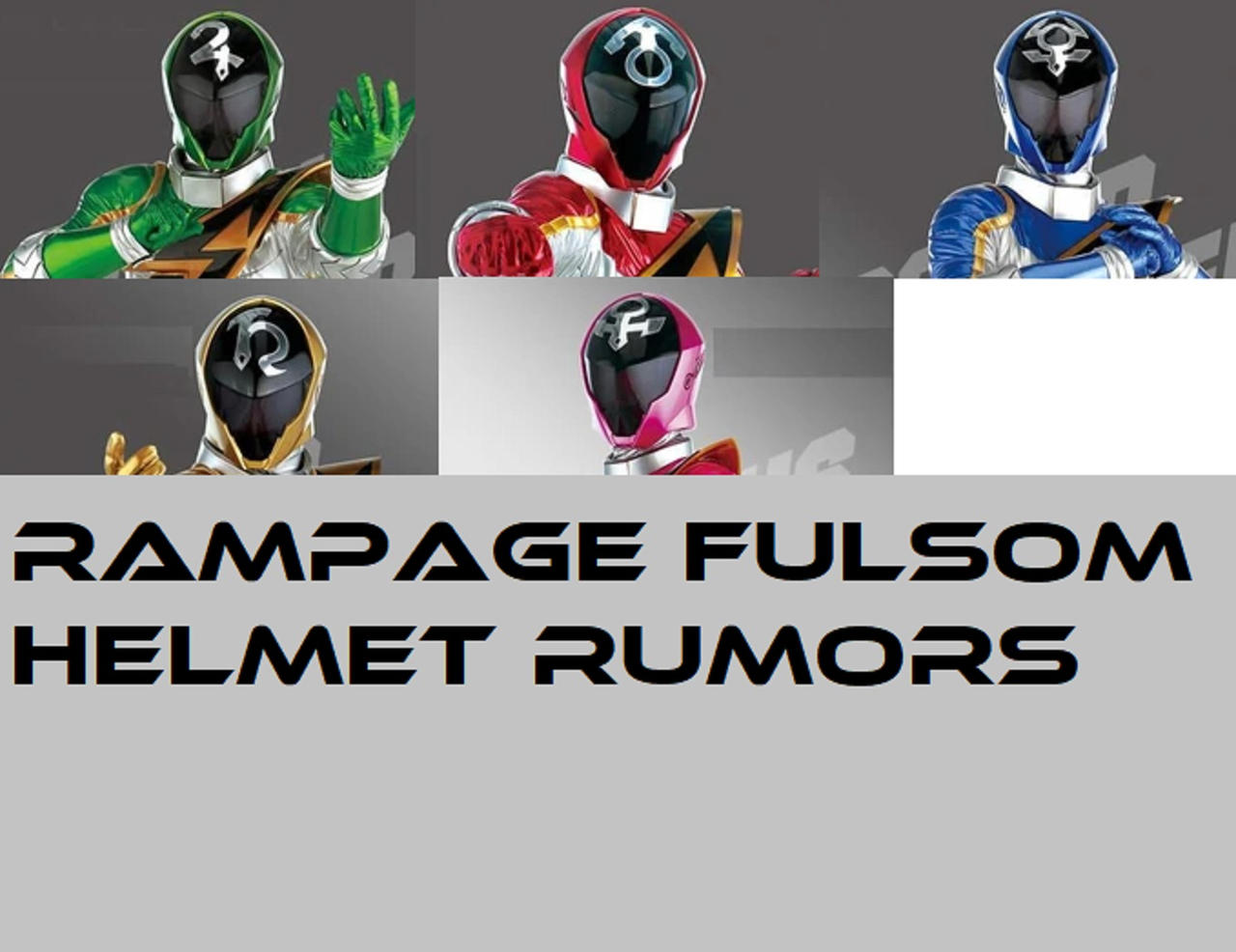 Fulsom Bikini Rangers Rampage Fulsom-Helmet Rumors 2 by dantheflash2023 on ...
