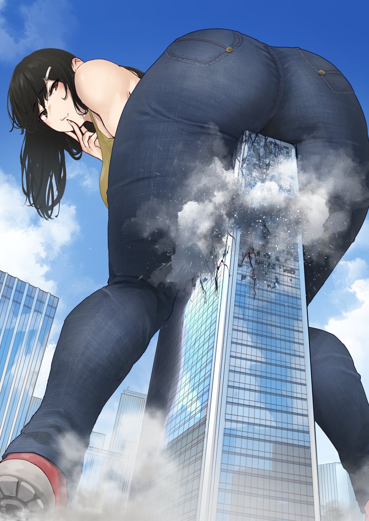 Giantess 2 by luckyM8R on DeviantArt