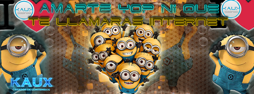 Portada para Facebook Minions by kauxofdeath on DeviantArt