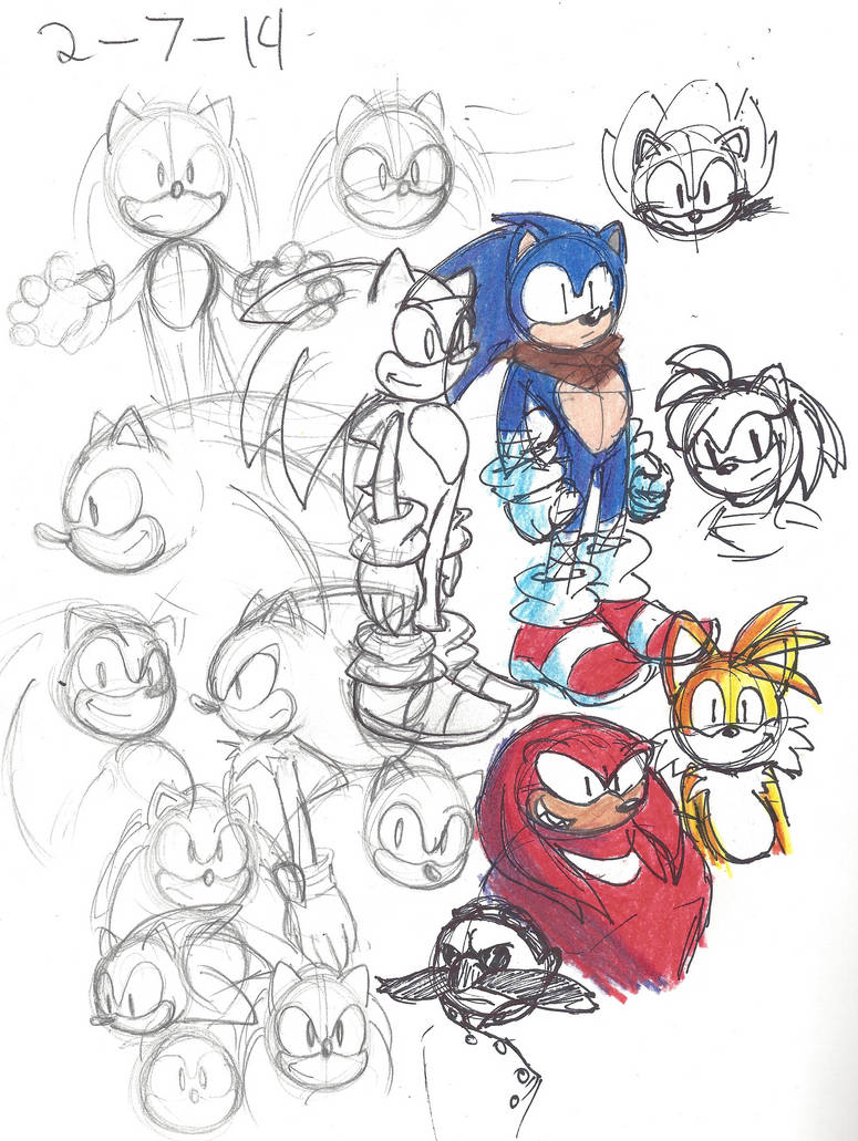 Sonic скетчи