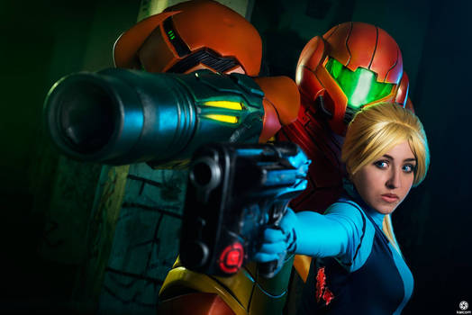 Metroid - SA-X and Samus 2