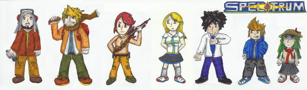 Spectrum Boy Spectrum - Members (Playable Characters) by ProtoTypedKnife on DeviantArt