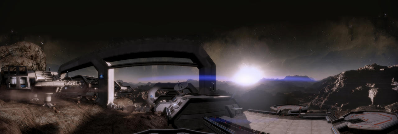 Me2a Screencaps ME2 Arrival panorama by MichaWha on DeviantArt