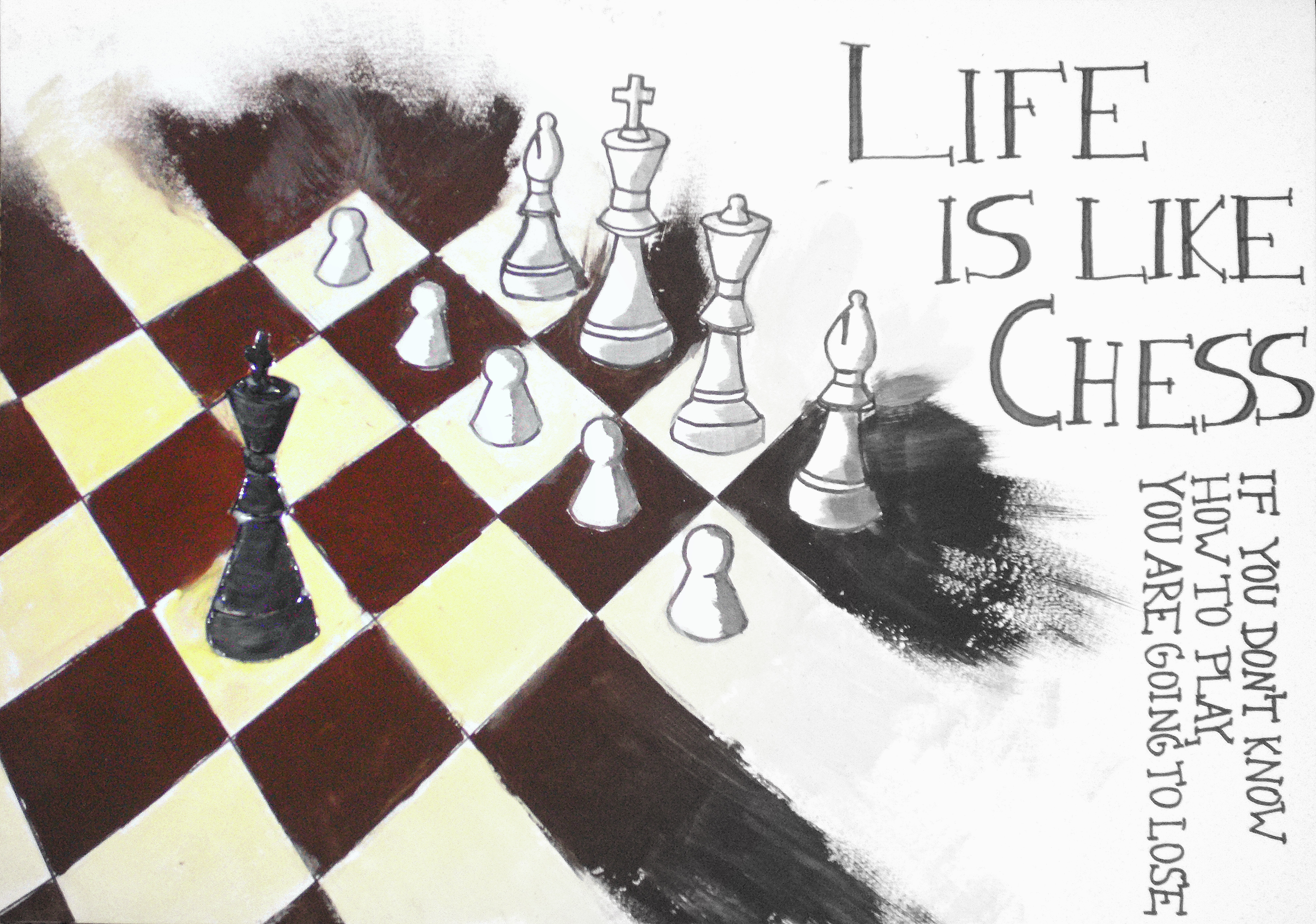 Life is like the chess