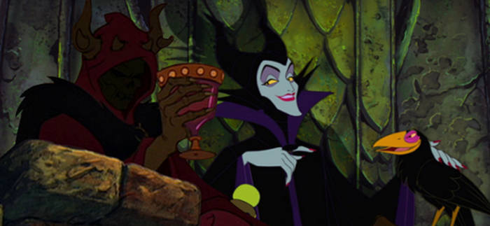 Horned King and Maleficent