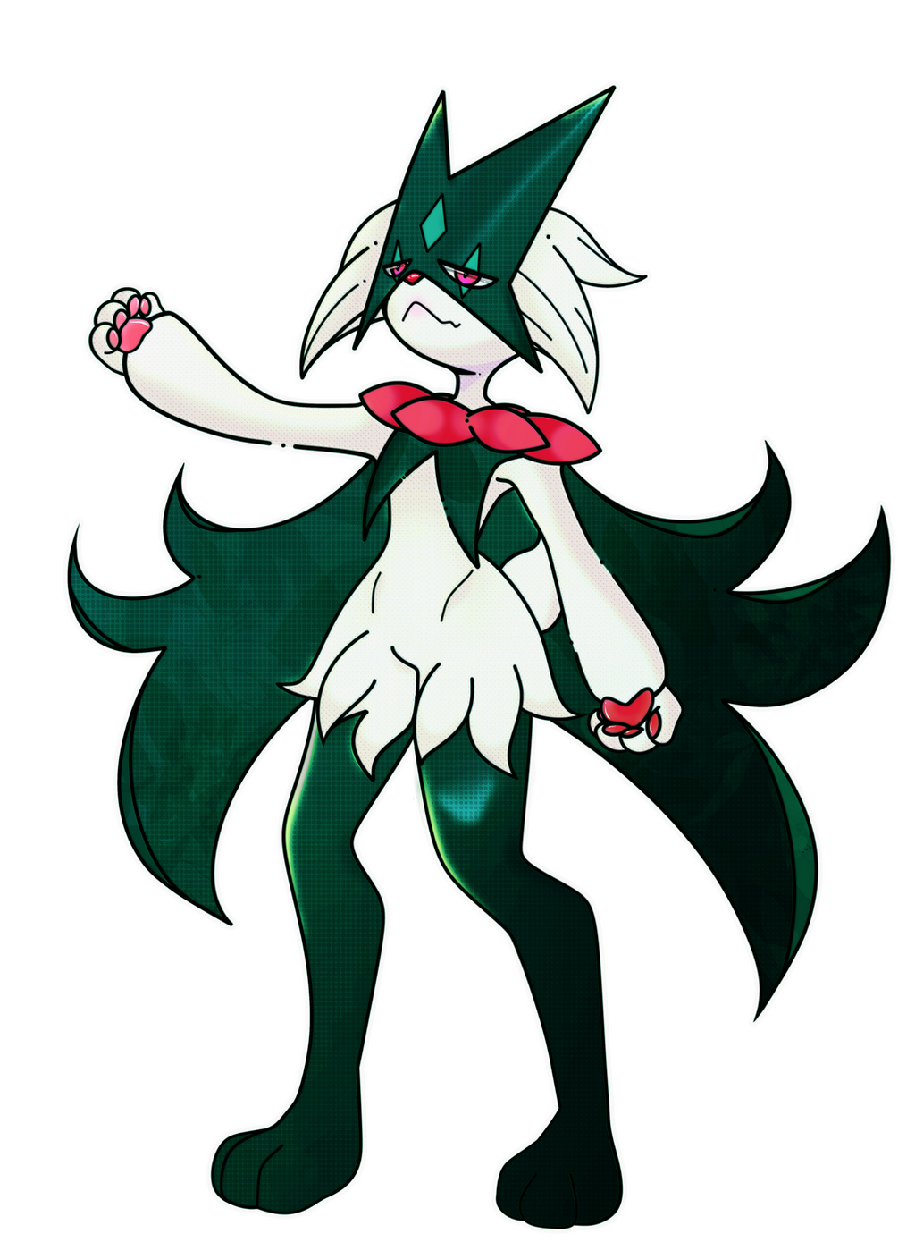 Meowscarada Fanart by OH-MY-ARCEUS on DeviantArt