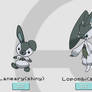 Lopunny - Lagombi Fusions (shiny)