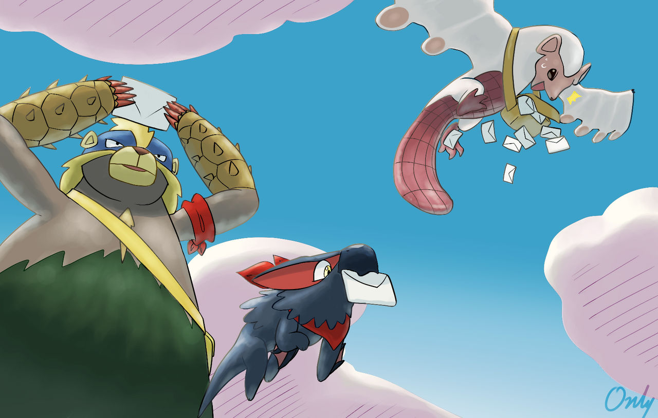 MonHun Mystery Dungeon: Apprentice Mailer by Onlyhasart on DeviantArt