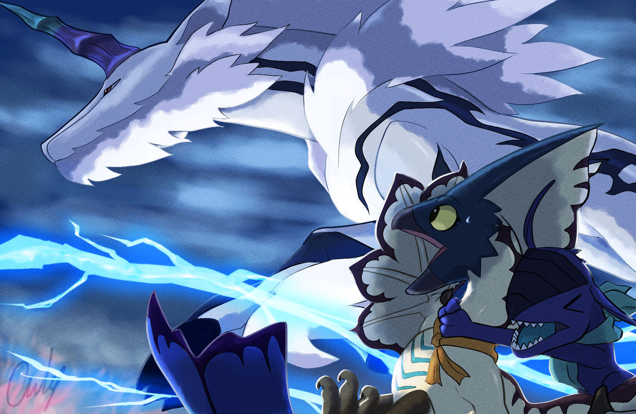 MonHun Mystery Dungeon: The Mythical Phantom Beast by Onlyhasart on ...