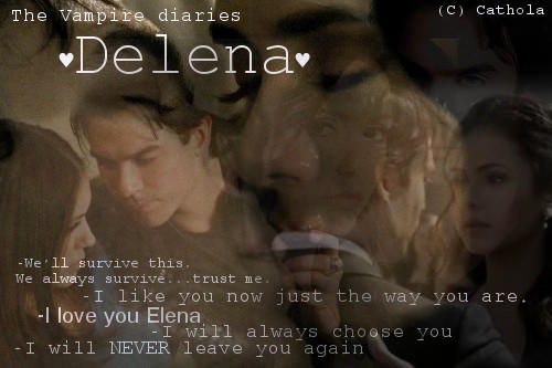 Delena quotes 'I Love You Elena'