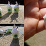 Miniature Starbucks GreenTea Frappuccinos