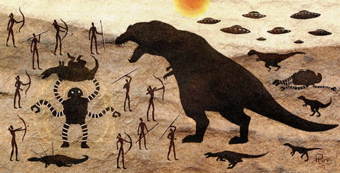 prehistoric battle