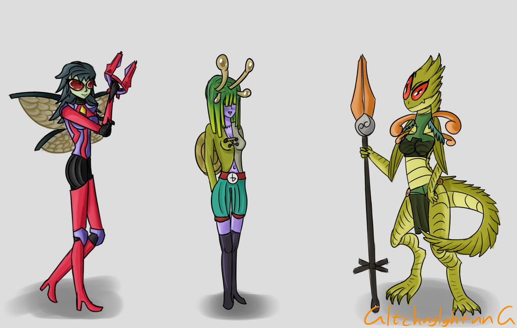 Deviantart Alien Types Alien Species by OrionAdams on DeviantArt