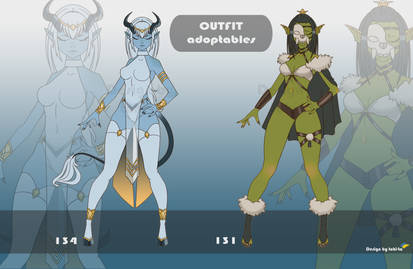 [Set price OPEN] Sexy outfit adopts #131/134