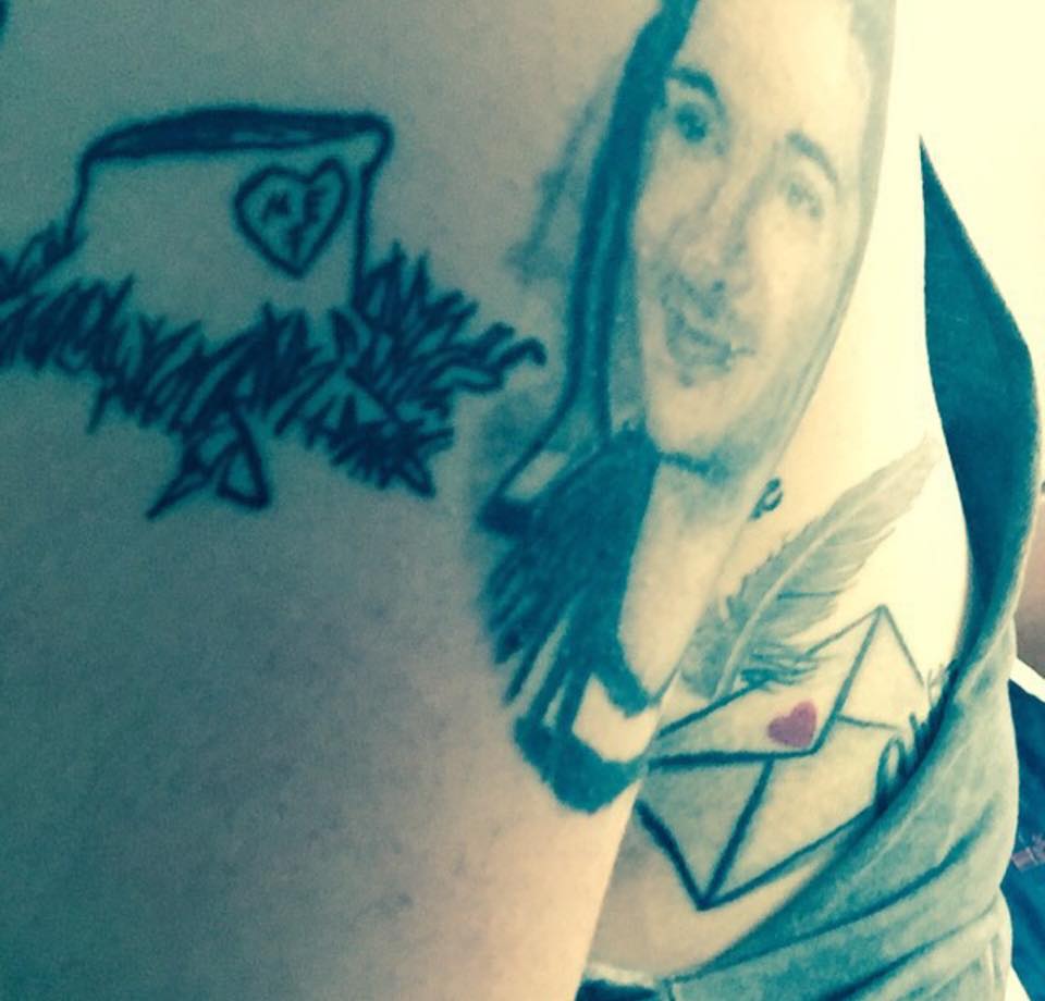 Tom Kaulitz Portrait Tattoo by AnjaAbsintheOfficial on DeviantArt