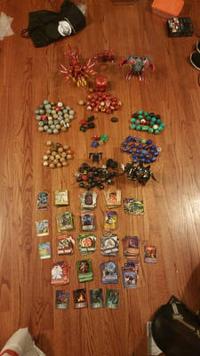 Full(?) Bakugan Collection