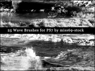 Waves-ocean brushes