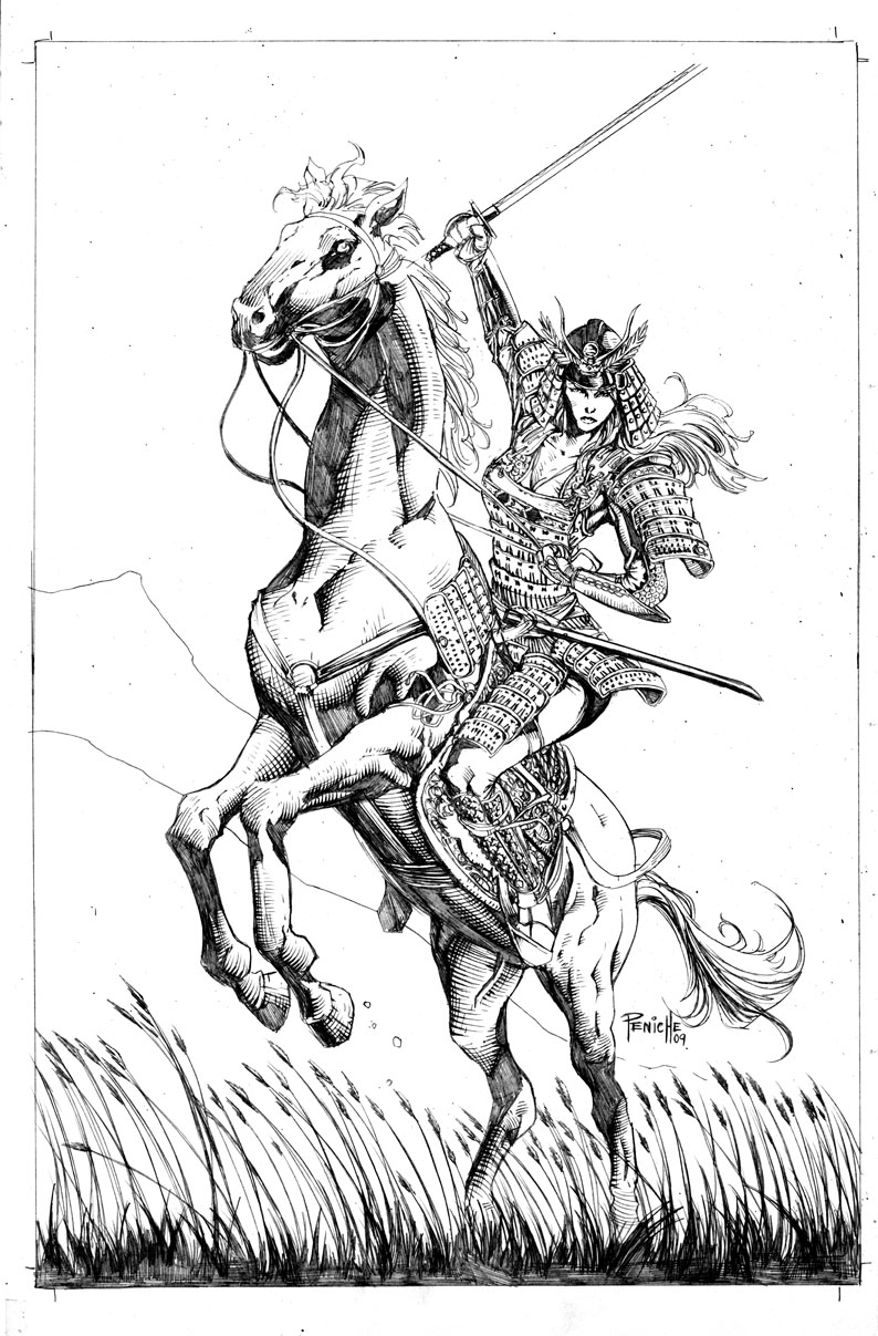 Walolina Samurai Pencils