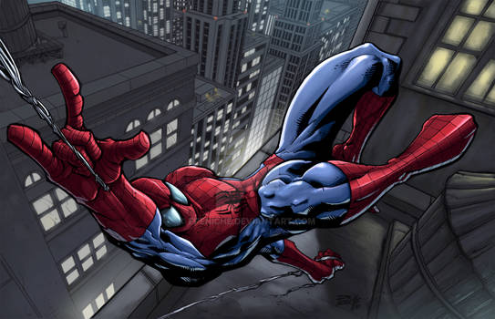 Spider-Man colored