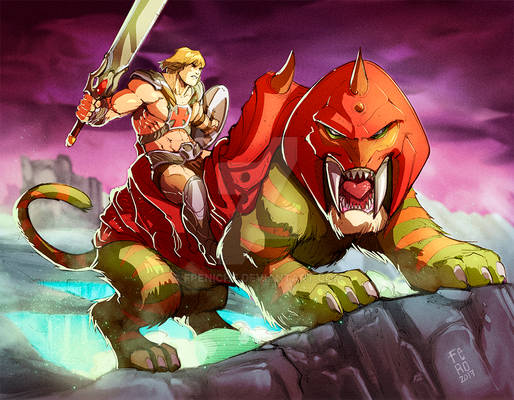 He-man Masters of the universe color