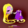 Chibi Zombie Princess: Rapunzel by Favius