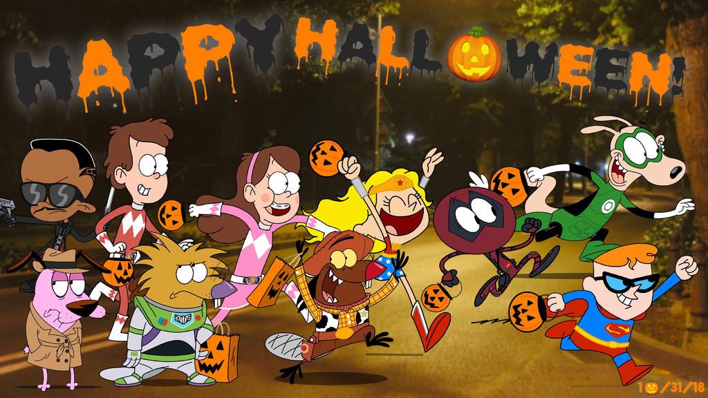 FOR CANDY!! Happy Halloween 2018 by Luxojr888