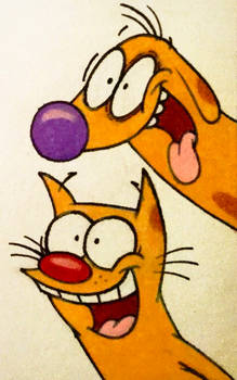 CatDog Excited