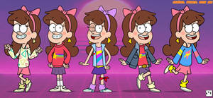 Mabel's Wardrobe (80s AU)