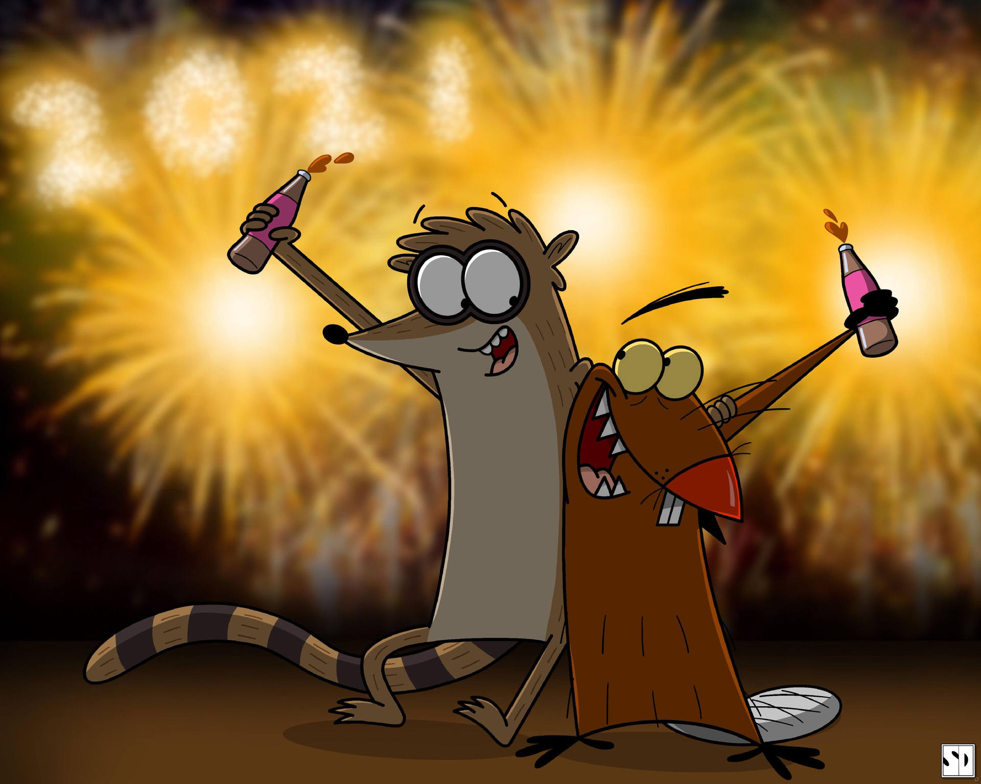 Dagby Deviantart Dagby: Happy New Year! by Luxojr888 on DeviantArt