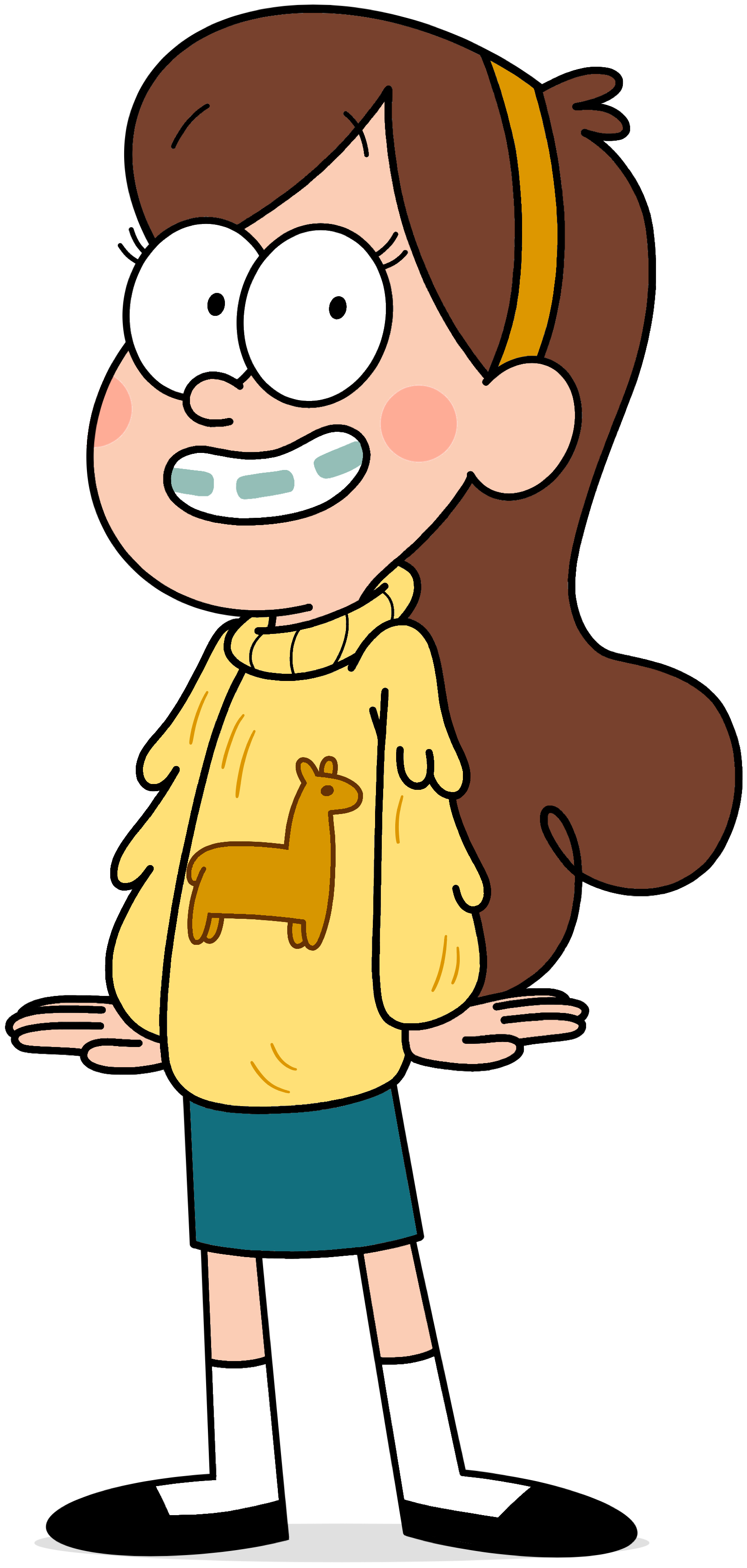 Mabel pines 2025 llama sweater