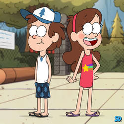 GF: Mystery Twins Swimwear