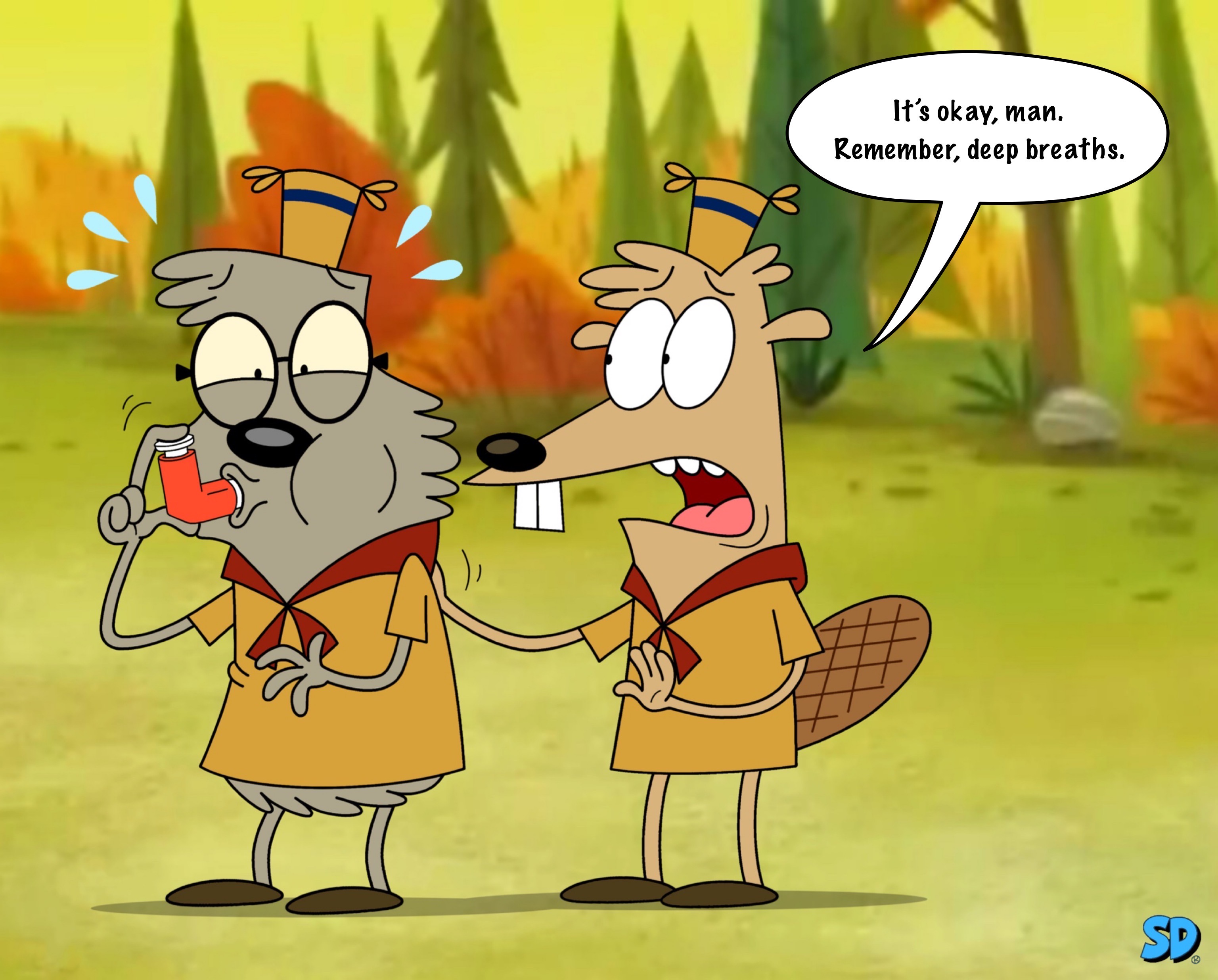 Sambert Sambert: Asthma Attack by Luxojr888 on DeviantArt