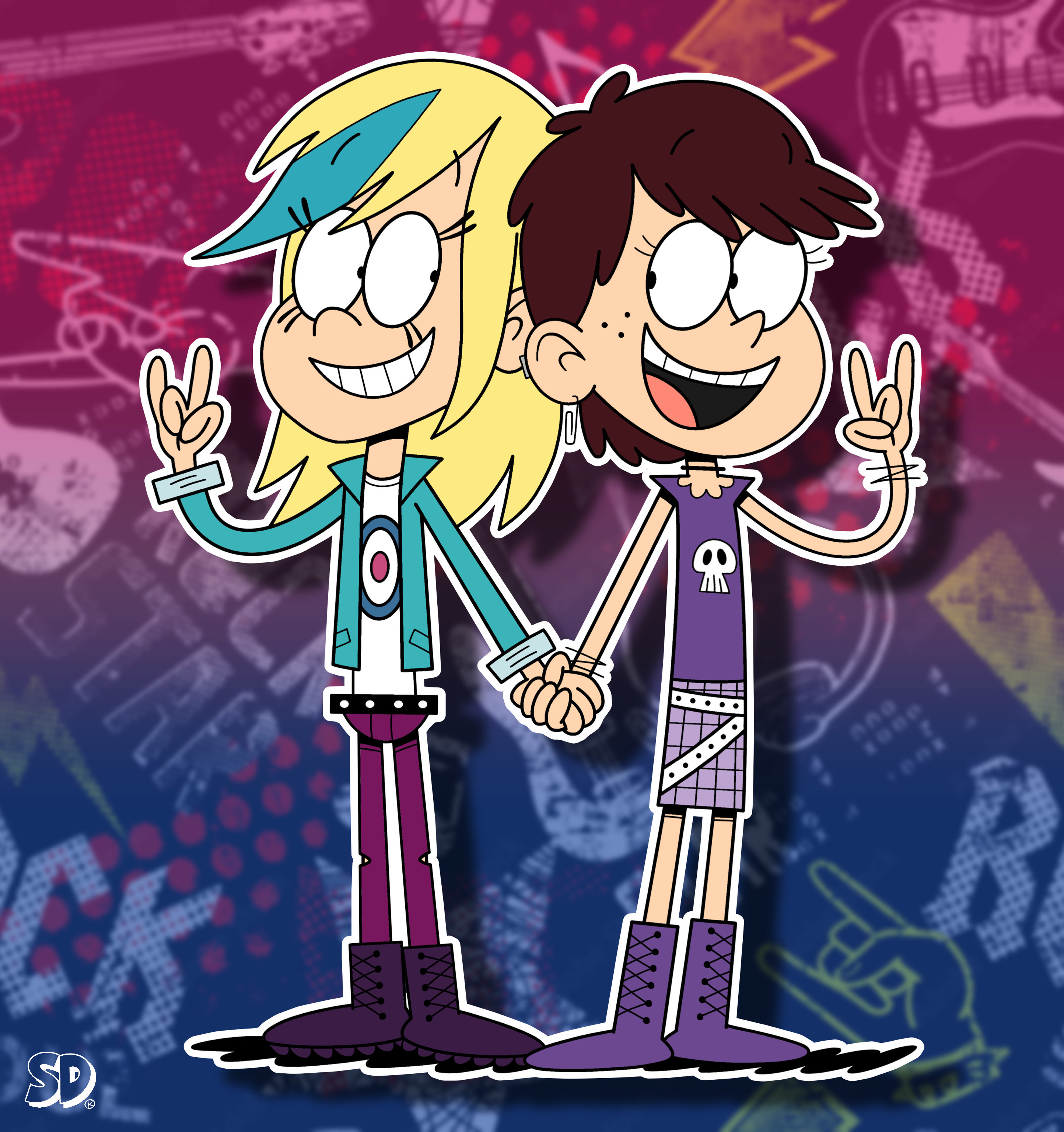 Deviantart Rocker Girl Saluna: Rocker Girlz by Luxojr888 on DeviantArt