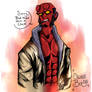 We called him, [Hellboy]