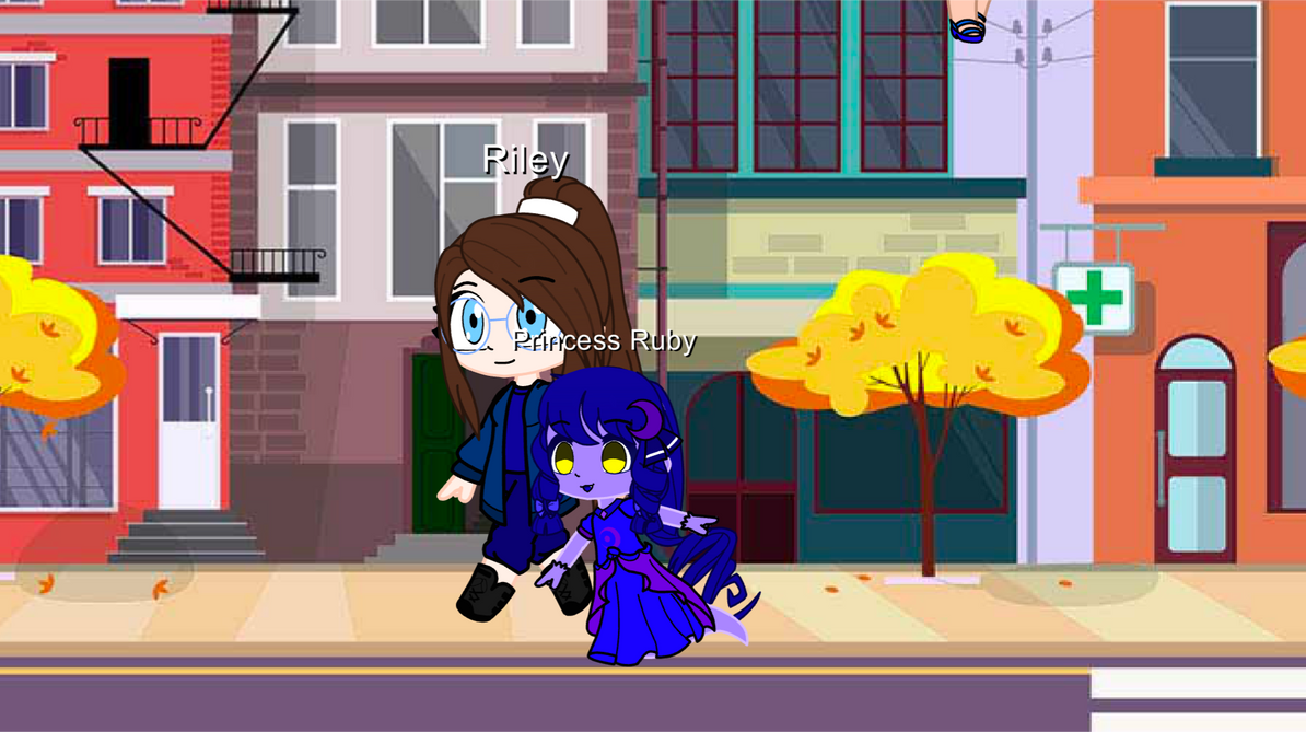 Riley and Ruby walking by Rileycutie5 on DeviantArt