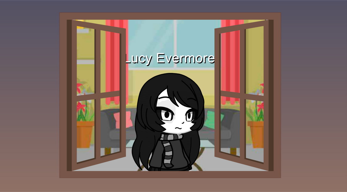 Lucy looks out the window by Rileycutie5 on DeviantArt