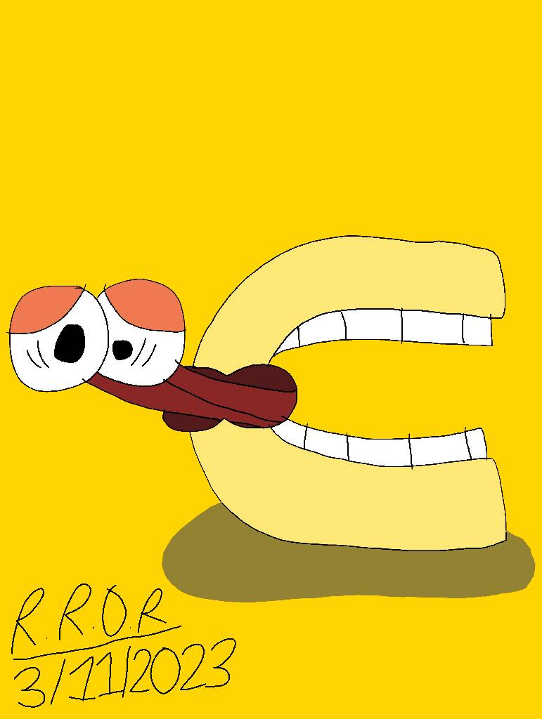 N from Alphabet Lore as a Potatoy by BluShneki522 on DeviantArt