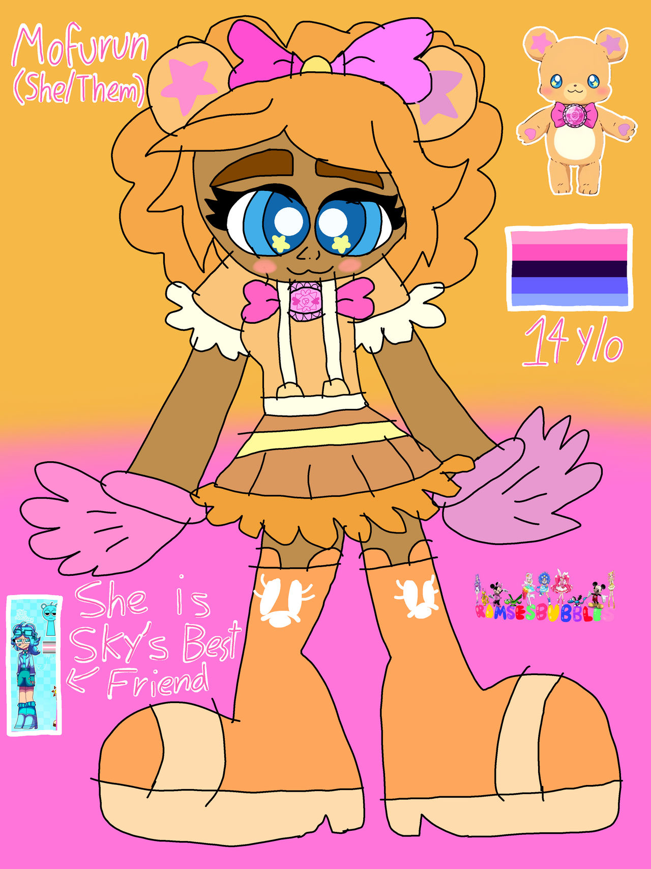 Humanized Ram Mofurun Humanized by Ramsesbubbles on DeviantArt