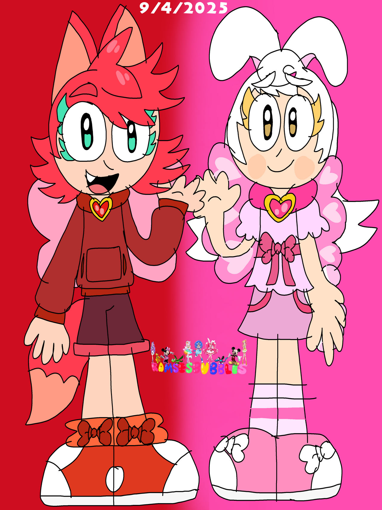 Humanized Ram Foxyrian Chan And Whipriy Chan (Humanized Version) by Ramsesbubbles on ...