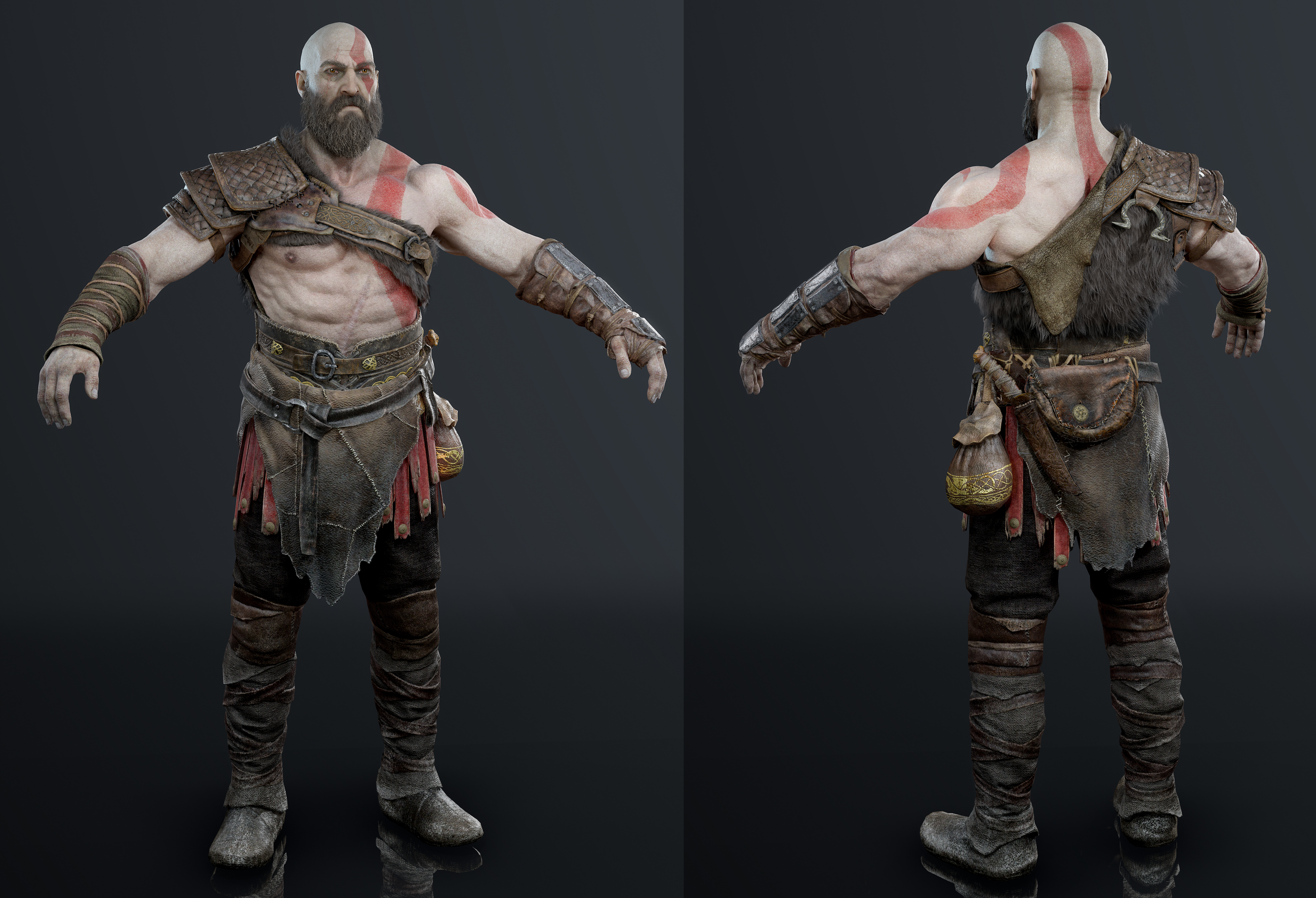 God of War Ragnarok odin 3d model by BAXXRE1 on DeviantArt