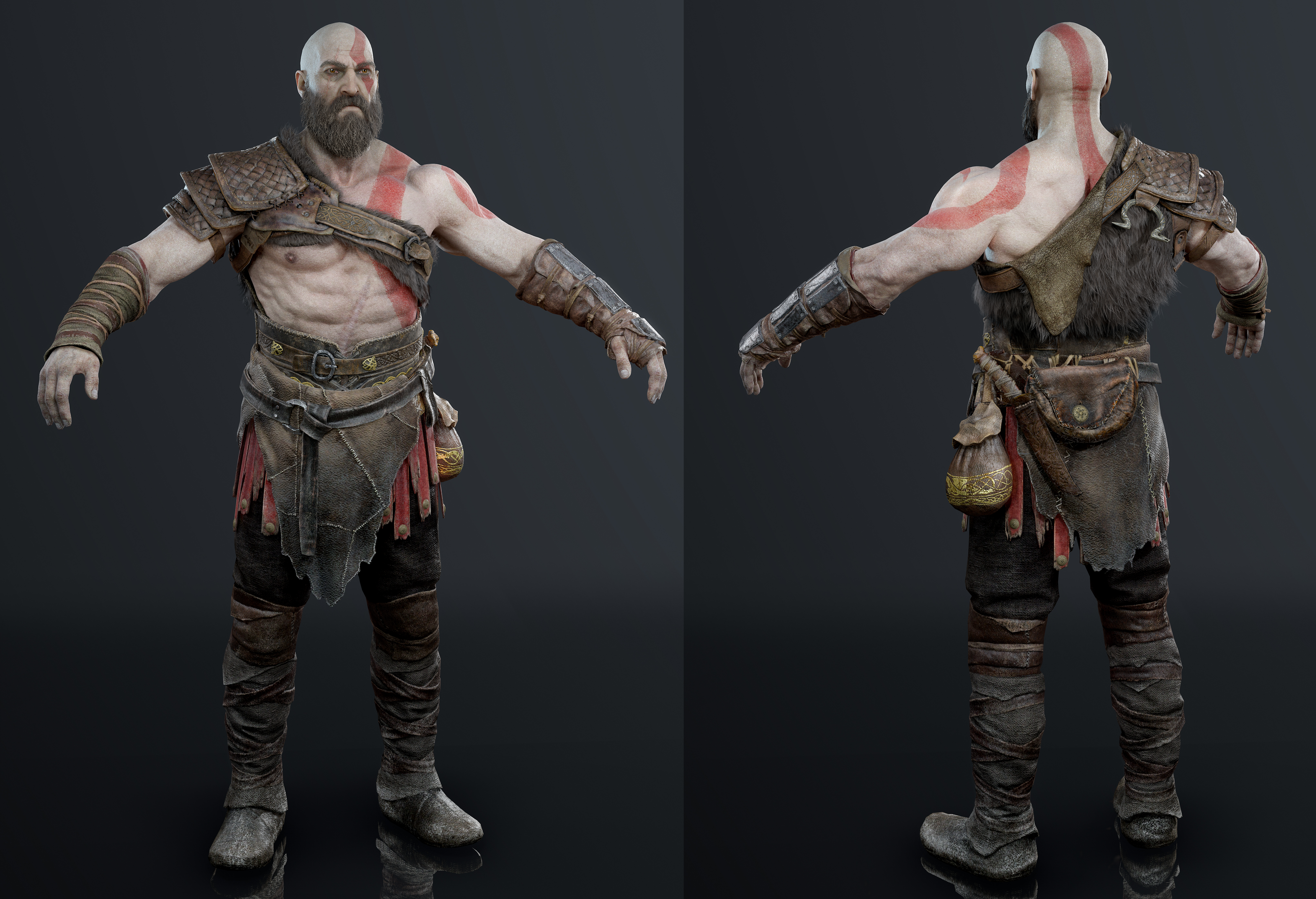 God of War 2018 Modi - Thor's Son - 3D model by HitmanHimself on DeviantArt