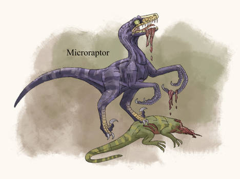 Totally Accurate Microraptor (Featherless)