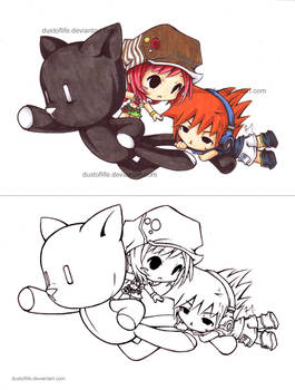 Shiki, Neku, and 'pig'