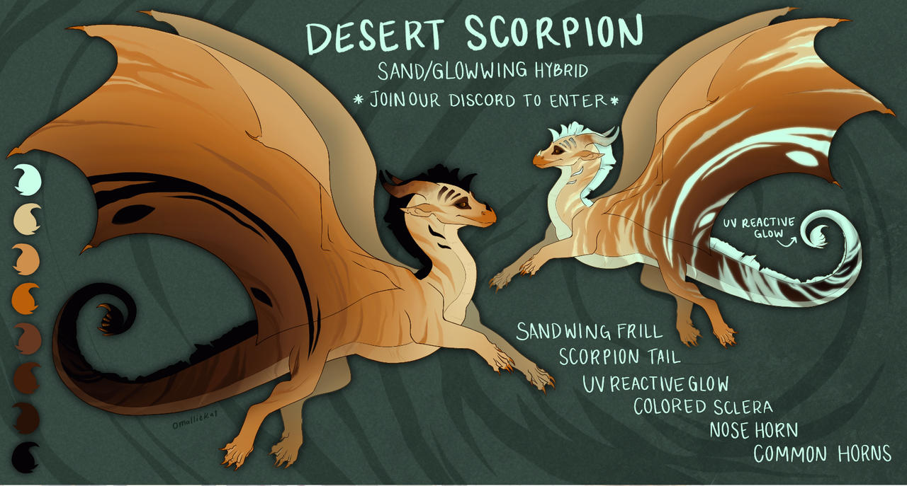 Desert Scorpion RAFFLE by oMallieKat on DeviantArt