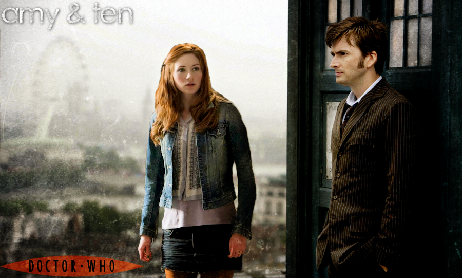 Doctor Who: Amy Pond - Tenth Doctor Poster