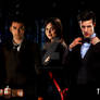 The Doctors and Companions Doctor Who 50th Poster