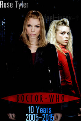 Doctor Who 10 Years Poster: Rose Tyler